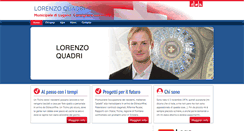 Desktop Screenshot of lorenzoquadri.ch