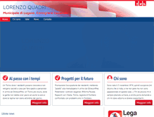 Tablet Screenshot of lorenzoquadri.ch
